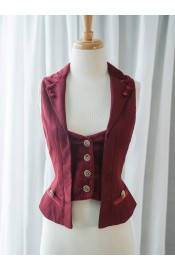 Surface Spell Stitches of Minerva Vest(Limited Pre-Order/Full Payment Without Shipping)